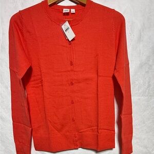 GAP Vibrant Red Women's Cardigan